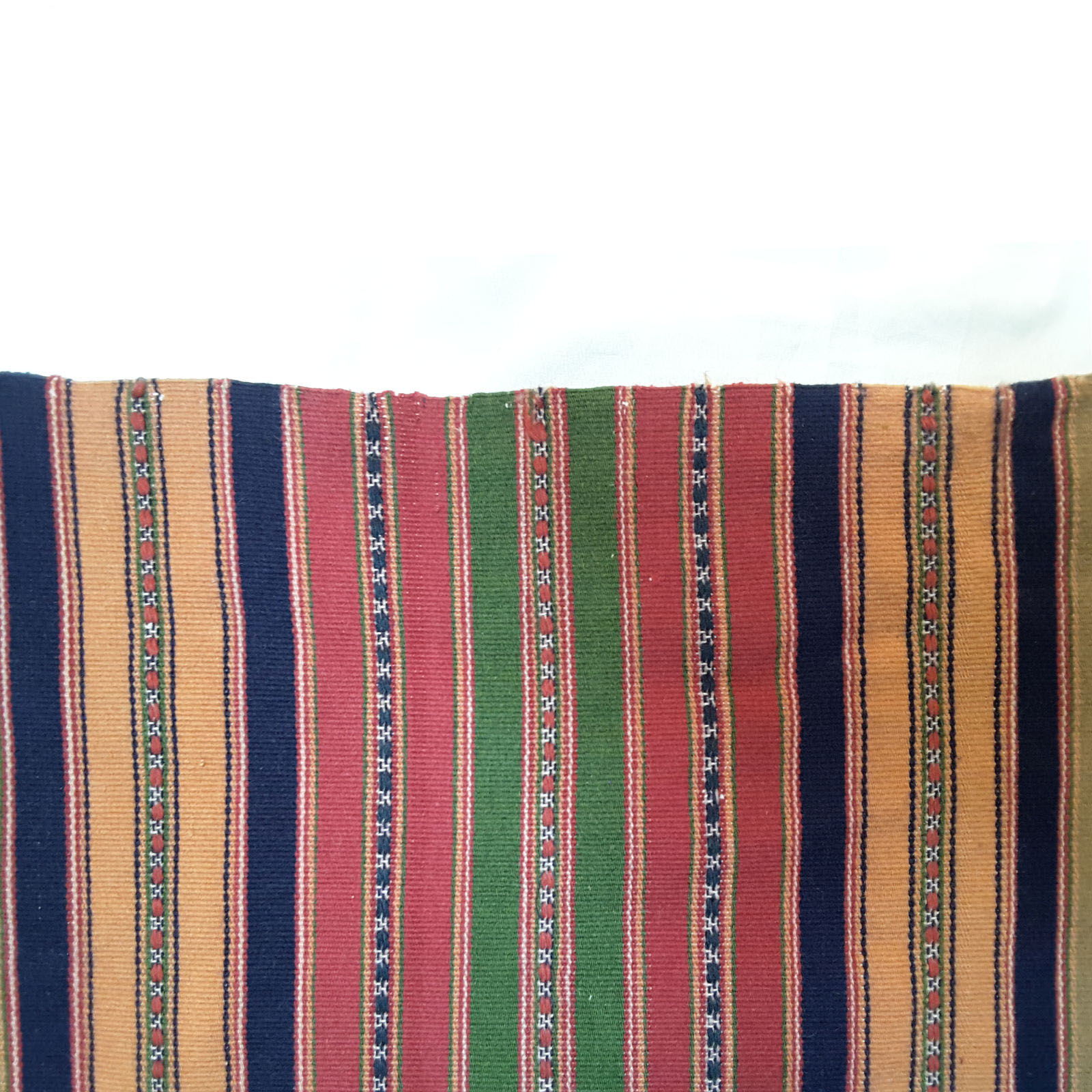 Tapis Jajim persan authentique tissé à plat rayé Taalia