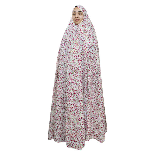 Tchador Islamique de Prière pour Femmes - Idéal pour la Prière - Blanc Simple