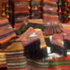 Tapis Jajim persan authentique tissé à plat rayé Mania