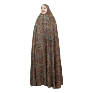 Tchador Culturel Iranien pour Femmes – Coloré, Idéal pour un Usage Quotidien et Namaz, Fleurs