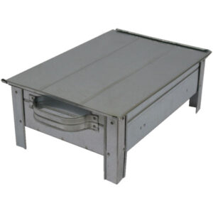 Gril à Charbon de Bois Portable Barbecue de Table – Acier Inoxydable