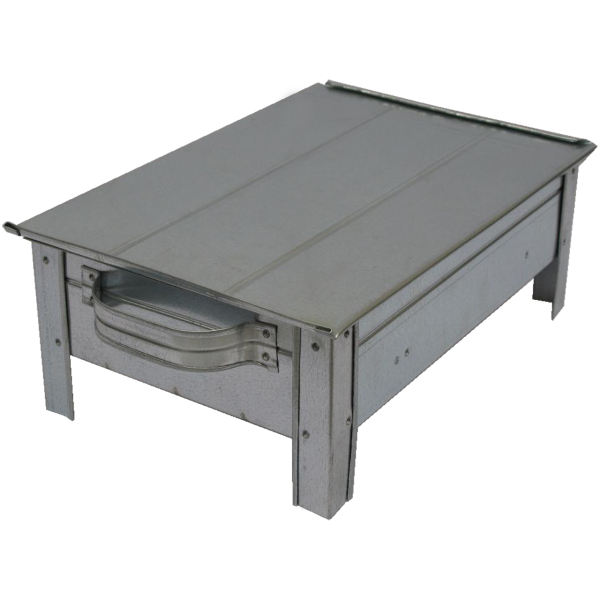 Gril à Charbon de Bois Portable Barbecue de Table - Acier Inoxydable