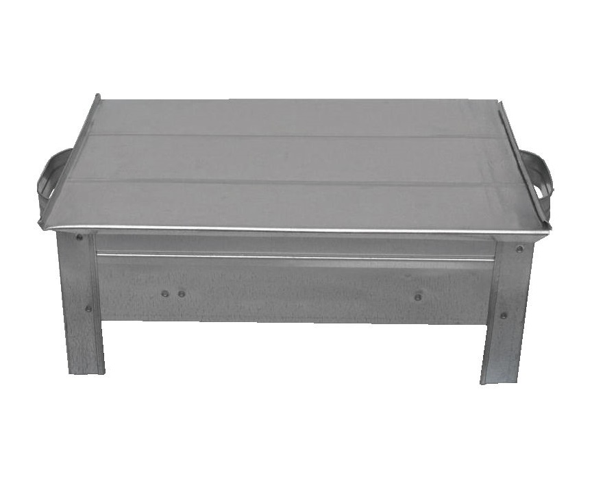 Gril à Charbon de Bois Portable Barbecue de Table – Acier Inoxydable