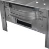 Gril à Charbon de Bois Portable Barbecue de Table - Acier Inoxydable