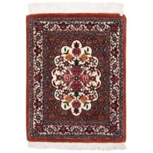 Tapis Persan Fait Main avec Design Médaillon Modèle Sahand