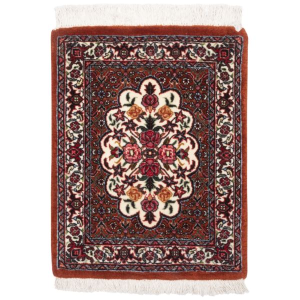 Tapis Persan Fait Main avec Design Médaillon Modèle Sahand