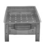 Gril à Charbon de Bois Portable Barbecue de Table - Acier Inoxydable