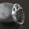 Bague en Argent Persan avec Turquoise de Neyshabur Earth