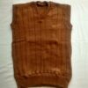 Gilet persan en laine de chameau pour hommes et femmes