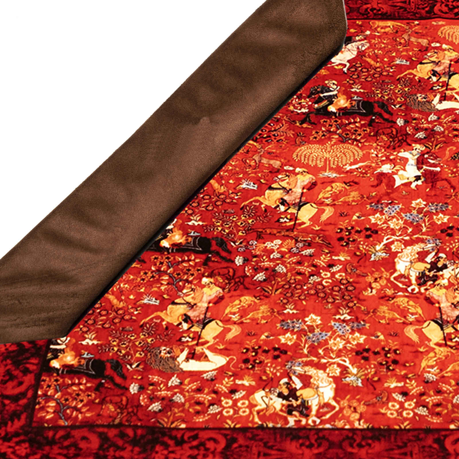 Nappe en Velours Élégance Persane Design Inspiré Shekarghah