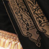 Drapeau mural noir chiite islamique - Hazrat Fatima al-Zahra