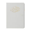 Coran arabe blanc avec couverture rigide et cadre