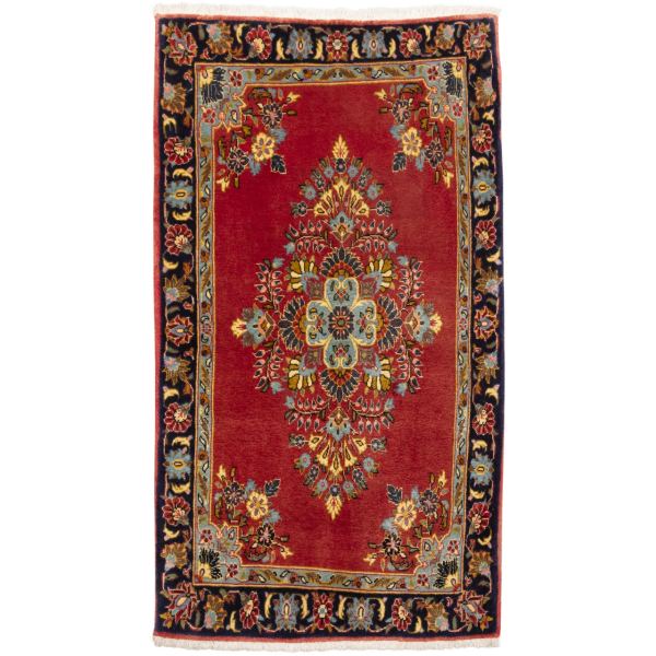 Tapis Persan Vintage Fait Main Modèle Bidgol