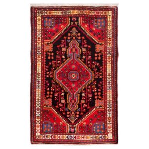 Tapis de prière persan authentique noué à la main et luxueux Sajada Hanieh