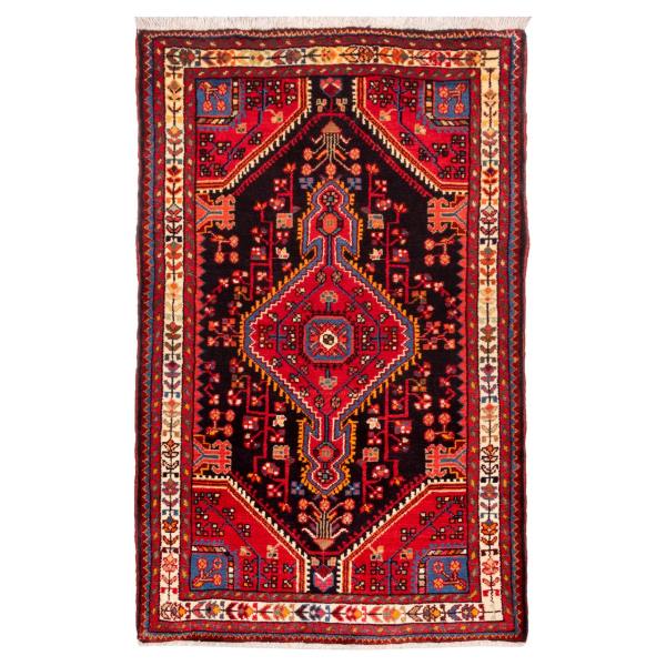 Tapis de prière persan authentique noué à la main et luxueux Sajada Hanieh