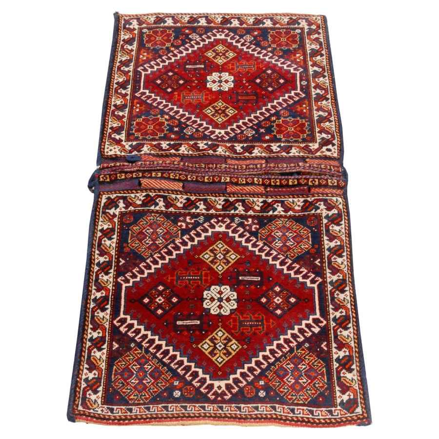 Sacoche de selle persane vintage – Tissée à la main & d’occasion Tōbrag 187413