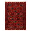 Tapis de prière persan authentique noué à la main et luxueux Sajada Tout-en-un