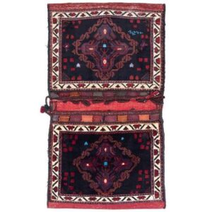 Sacoche de selle persane vintage – Tissée à la main & d’occasion Tōbrag 102268