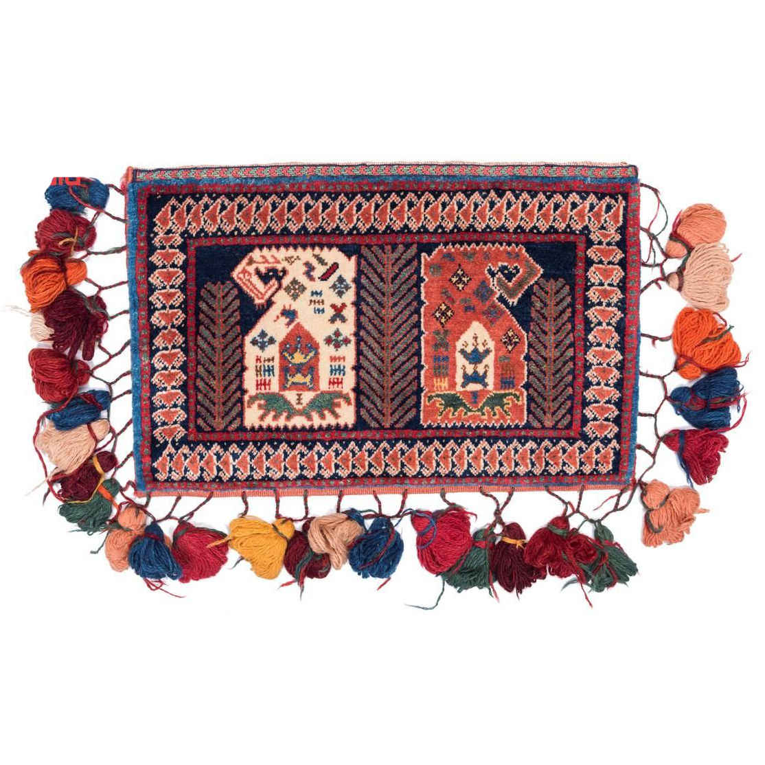 Sacoche de selle persane vintage – Tissée à la main & d’occasion Tōbrag 102282