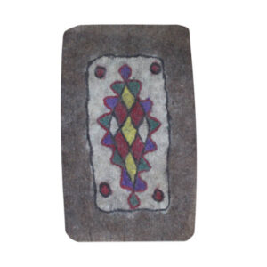 Tapis en feutre de laine persan 100% naturel et fait main Bakhtiar II