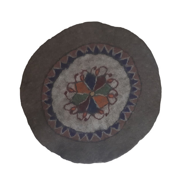 Tapis en feutre de laine persan 100% naturel et fait main Diba
