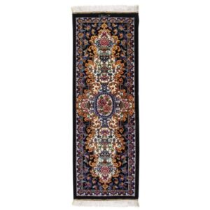Nappe en Soie Thème Tapis Persan Nouée à la Main Jardin