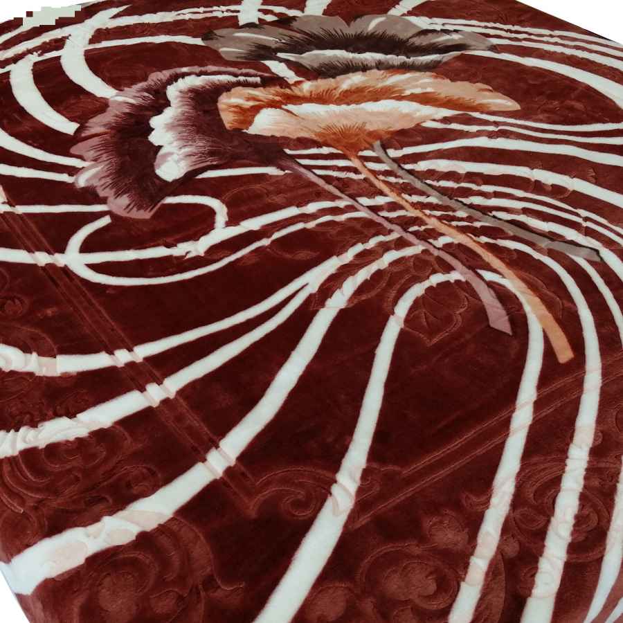 Couverture Golbaft Iranienne pour Lit Deux Places Modèle Browni