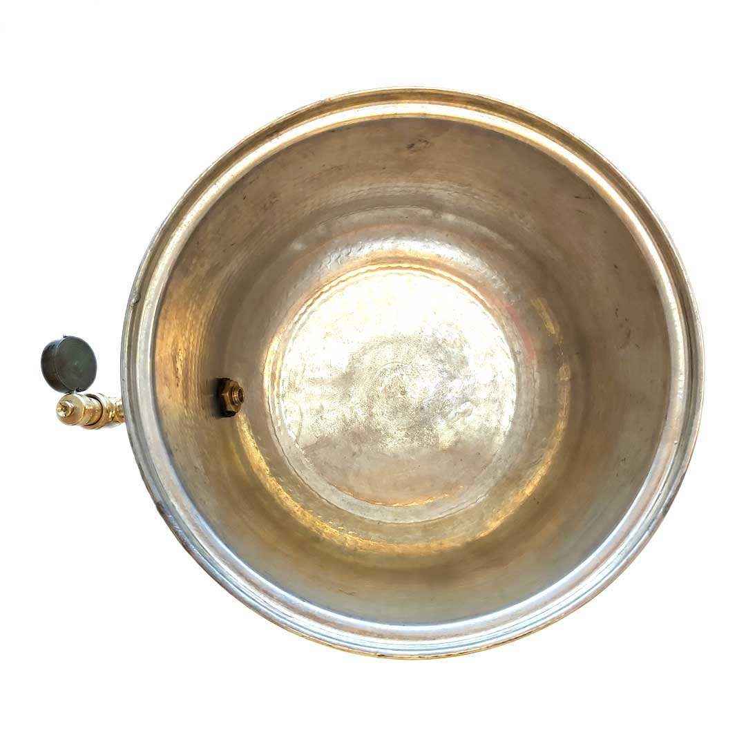 Réservoir d’eau persan en cuivre martelé G643