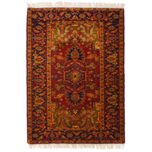 Tapis Persan Fait Main avec Design Médaillon Modèle Varna