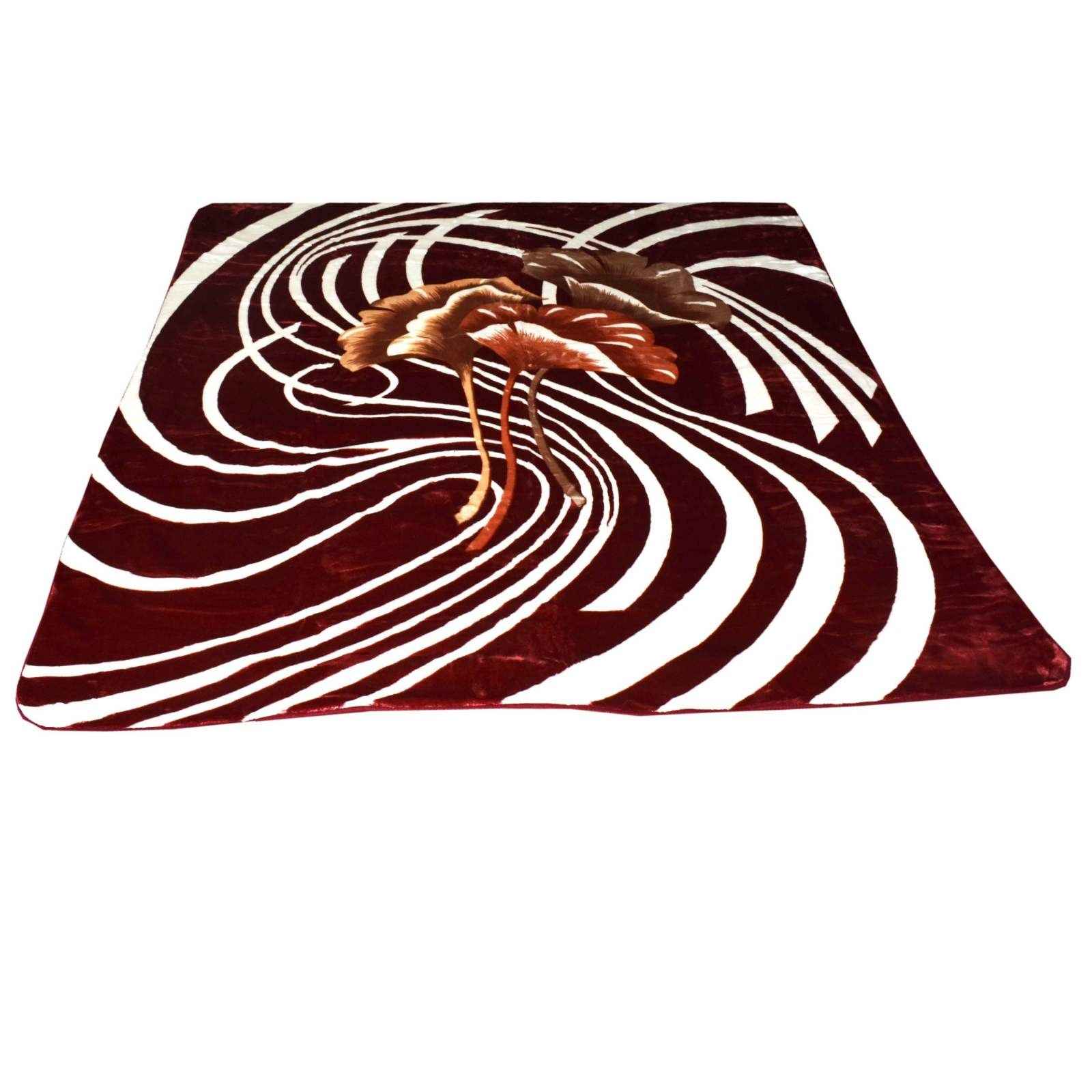 Couverture Golbaft pour Lit Deux Places 220×240 cm Magenta