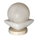 Lampe globe de sel persane – design Mahtab fait main