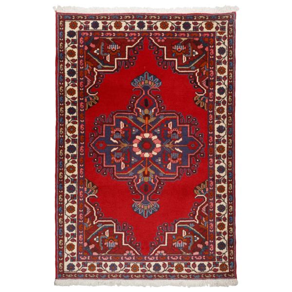 Tapis de prière persan authentique noué à la main et luxueux Sajada Negar