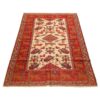 Tapis Kilim en laine persane vintage tissé à la main à Sirjan Animaux Sauvages
