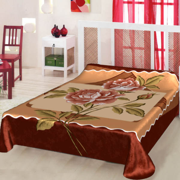 Couverture Golbaft Persane pour Lit Une Place 220x160 cm Bartari