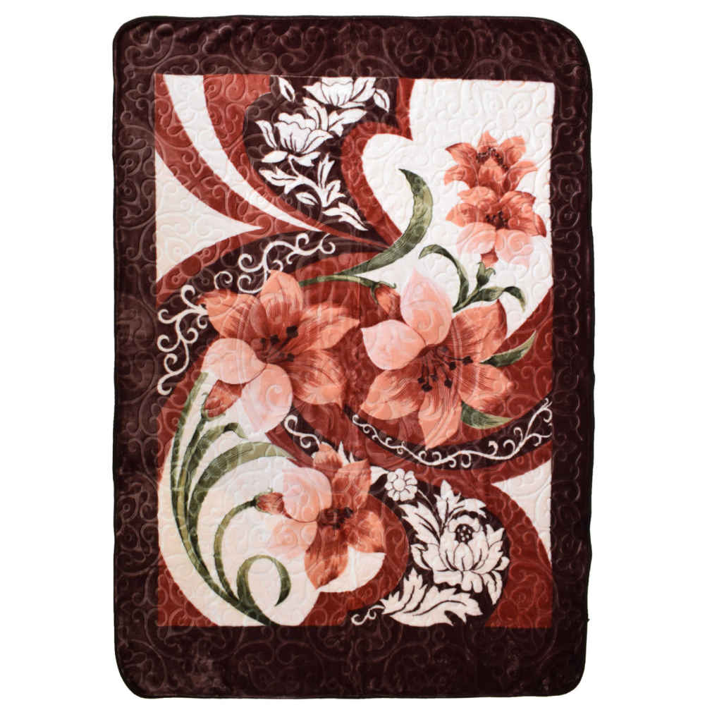 Couverture Persane Golbaft pour Lit Une Place 220×160 cm