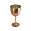 Verre à vin en cuivre persan martelé - Modèle Saba