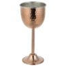 Verre à vin en cuivre persan martelé - Modèle Azin
