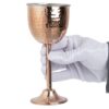 Verre à vin en cuivre persan martelé - Modèle Azin