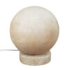 Lampe globe de sel persane – design lune magnifique fait main