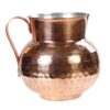Ensemble de carafe et tasses en cuivre perse martelé traditionnel Hana