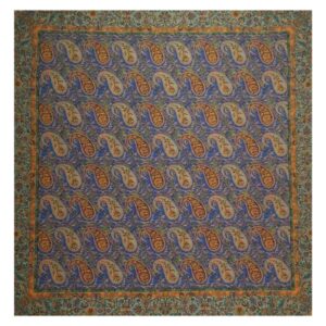 Nappe de Termeh Luxe avec Motif Paisley Persan Kajrah II