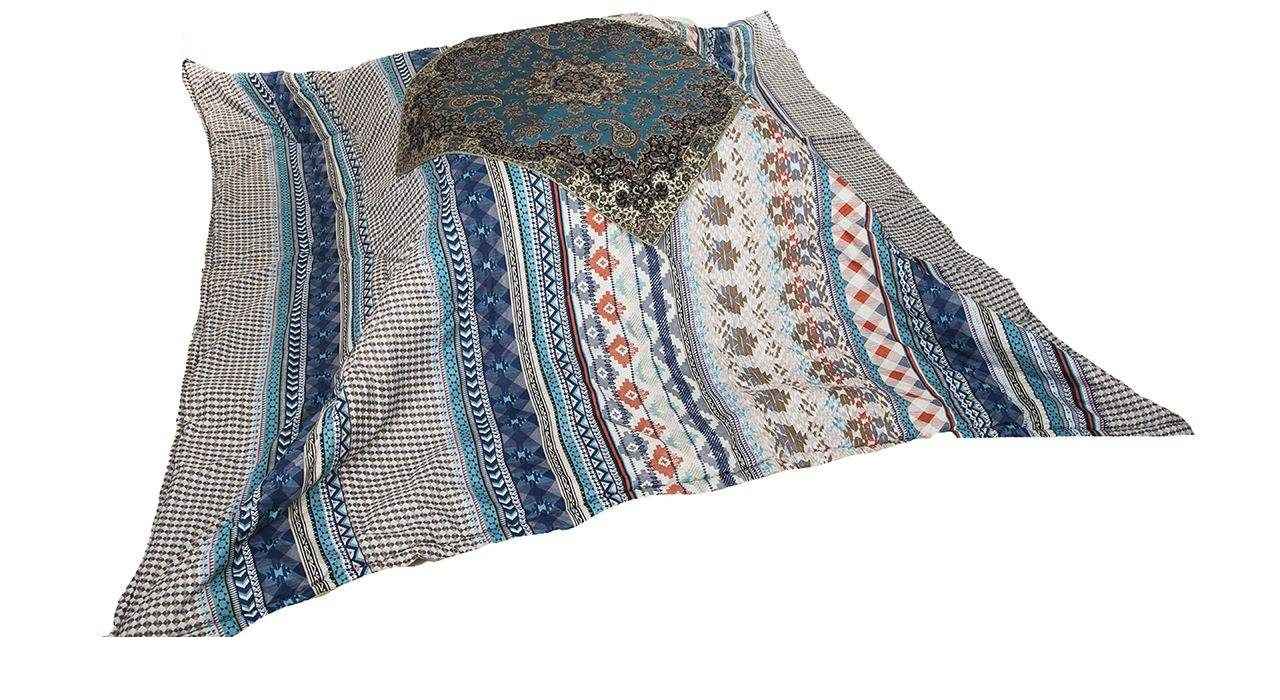 Couverture Korsi persane – Épaisse, lourde et chaude, taille double Meri-Darya