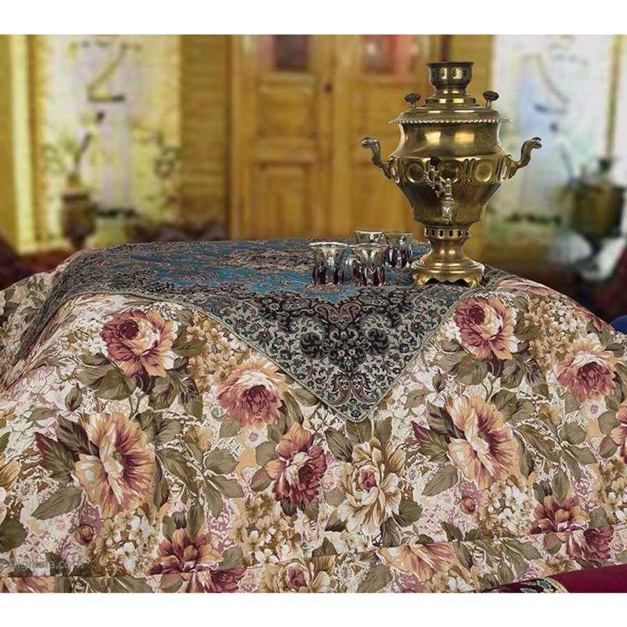 Couverture Korsi persane – Épaisse, lourde et chaude, taille double Rosegold