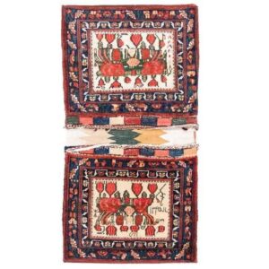 Sacoche de selle persane vintage – Tissée à la main & d’occasion Tōbrag 456604