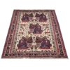Tapis Persan Vintage Fait Main Modèle Barad