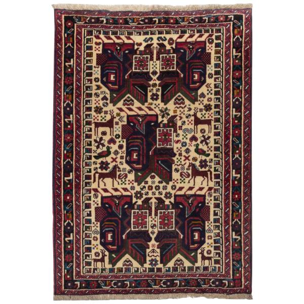 Tapis Persan Vintage Fait Main Modèle Barad