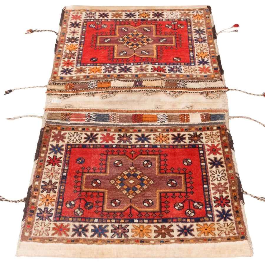 Sacoche de selle persane vintage – Tissée à la main & d’occasion Tōbrag 187411