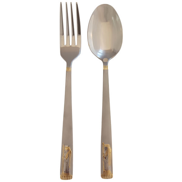 Ensemble de Cuillères & Fourchettes 12 Pièces Modèle Achéménides