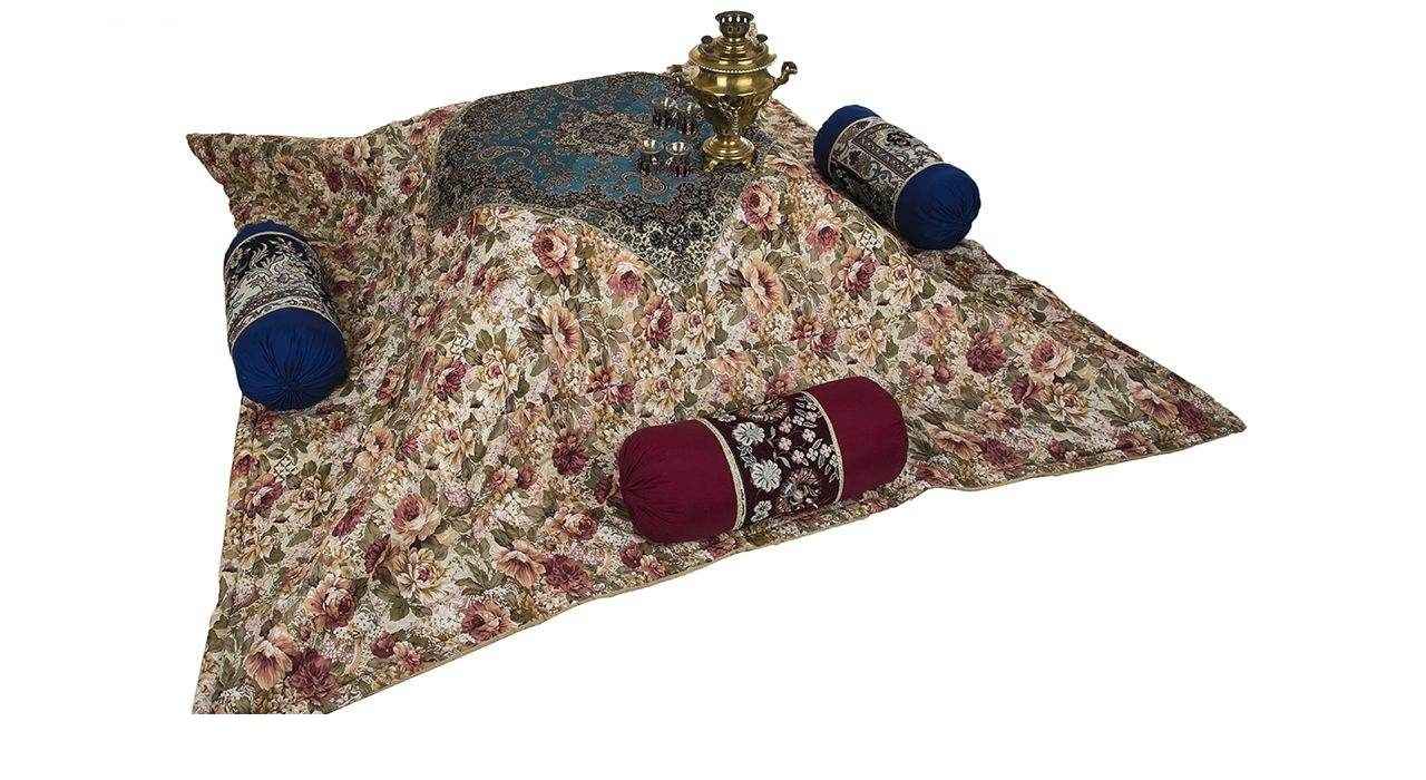 Couverture Korsi persane – Épaisse, lourde et chaude, taille double Helko