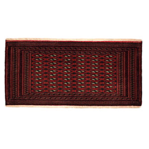 Tapis Persan Fait Main Tribal Intriqué en Laine Inour